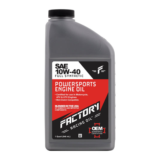 10W-40 4 Quart Oil Change Kit For Honda TRX650FA, TRX650FGA, TRX680FA, TRX680FGA, MUV700